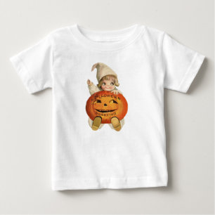 T-shirt Pour Bébé Robe adorable de petite fille à volants pour Hallo