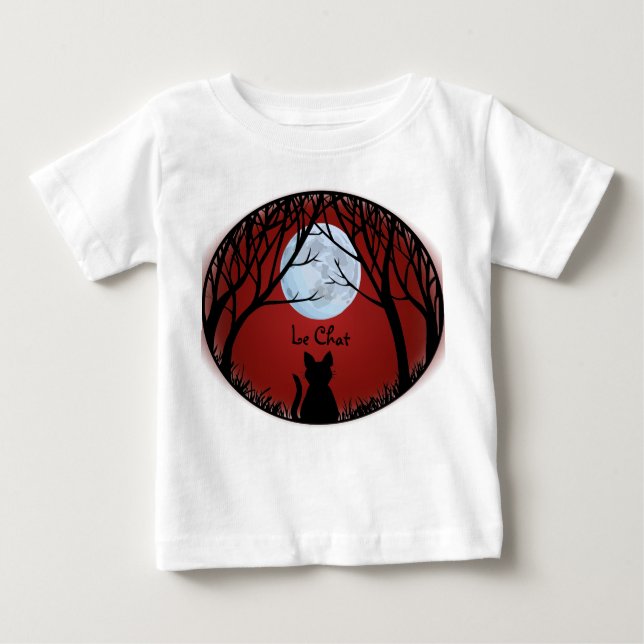 T-shirt Pour Bébé Robe Amoureux des chats de bébé Robe de l'Amoureux (Devant)