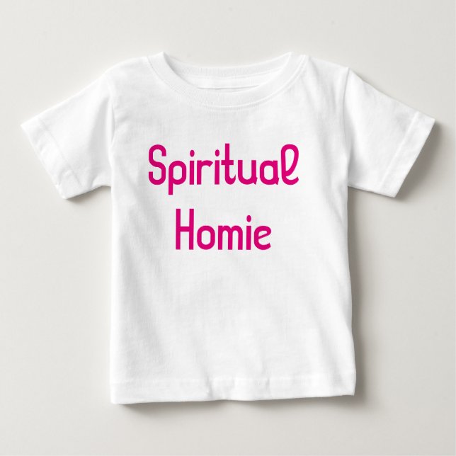 T-shirt Pour Bébé Robe "Homie Spirituelle" pour enfant (Devant)