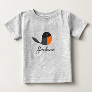 T-shirt Pour Bébé Robin Birds 