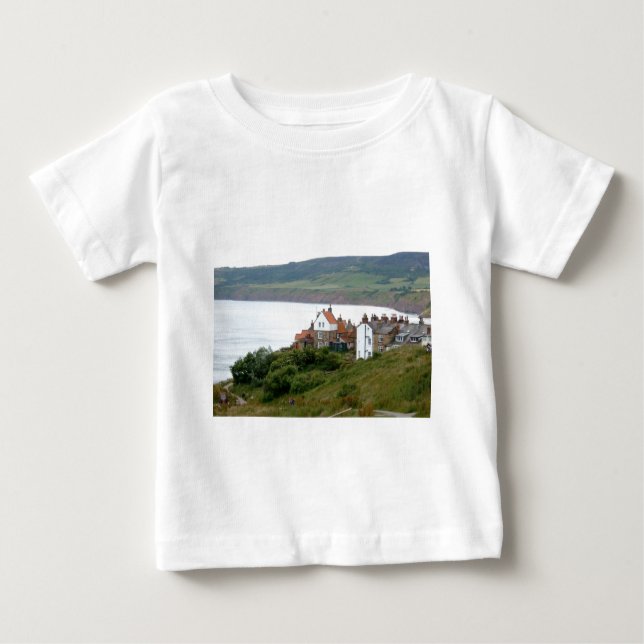 T-shirt Pour Bébé Robin Hood's Bay (Devant)