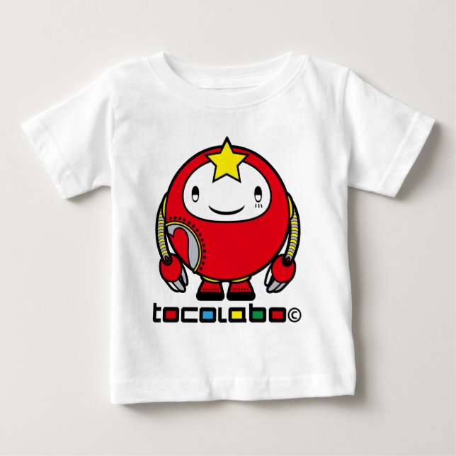 T-SHIRT POUR BÉBÉ ROBOT-ROPO (Devant)