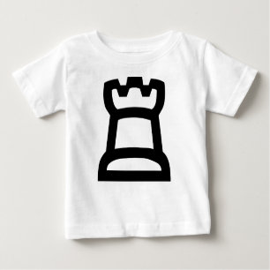 T-shirt Pour Bébé Roche blanche
