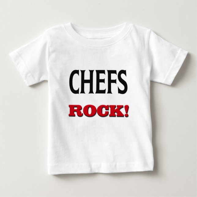 T-shirt Pour Bébé Roche de chefs (Devant)