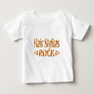 T-shirt Pour Bébé Roche de coiffeurs
