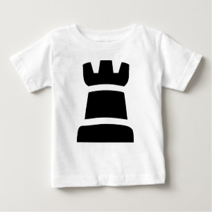 T-shirt Pour Bébé Roche noire
