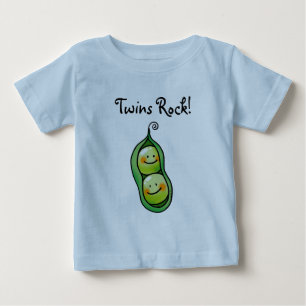 T-shirt Pour Bébé Rocher jumeaux