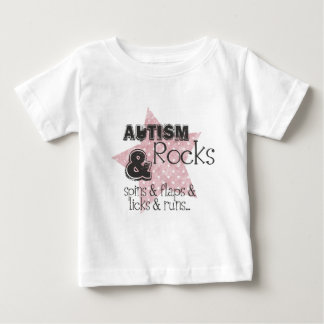 T-shirt Pour Bébé roches autistes