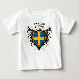 T-shirt Pour Bébé Roches de la Suède