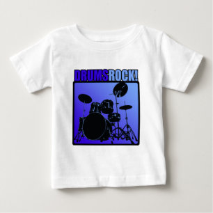 T-shirt Pour Bébé Roches de tambours !