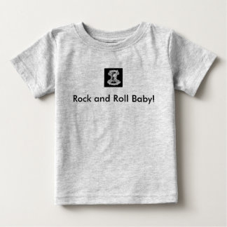 T-shirt Pour Bébé Rock and Roll Baby