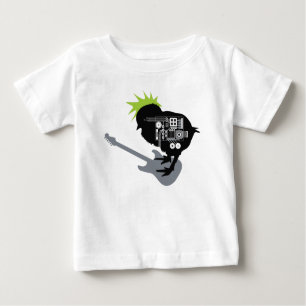 T-shirt Pour Bébé Rock Chick Green Romper