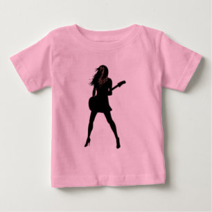 T-shirt Pour Bébé Rock Lady