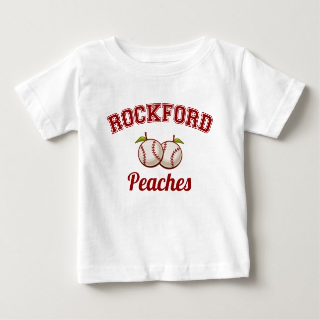 T-shirt Pour Bébé Rockford Peaches (Devant)