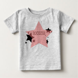 T-shirt Pour Bébé Rockstar Baby Girl