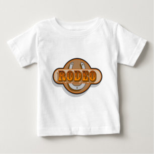 T-shirt Pour Bébé Rodeo Horseshoe