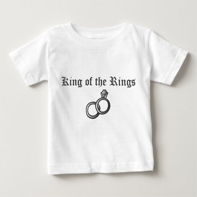 T-shirt Pour Bébé Roi des Anneaux (Devant)