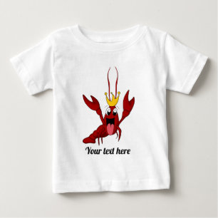 T-shirt Pour Bébé Roi des écrevisses