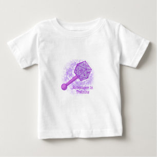 T-shirt Pour Bébé Roleplayer dans le pourpre s'exerçant
