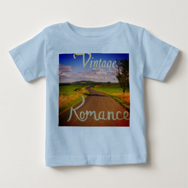 T-shirt Pour Bébé Romance vintage (Devant)