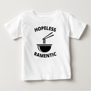 T-shirt Pour Bébé Romantique désespéré