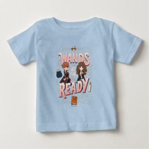 T-shirt Pour Bébé Ron & Hermione Wands au Ready