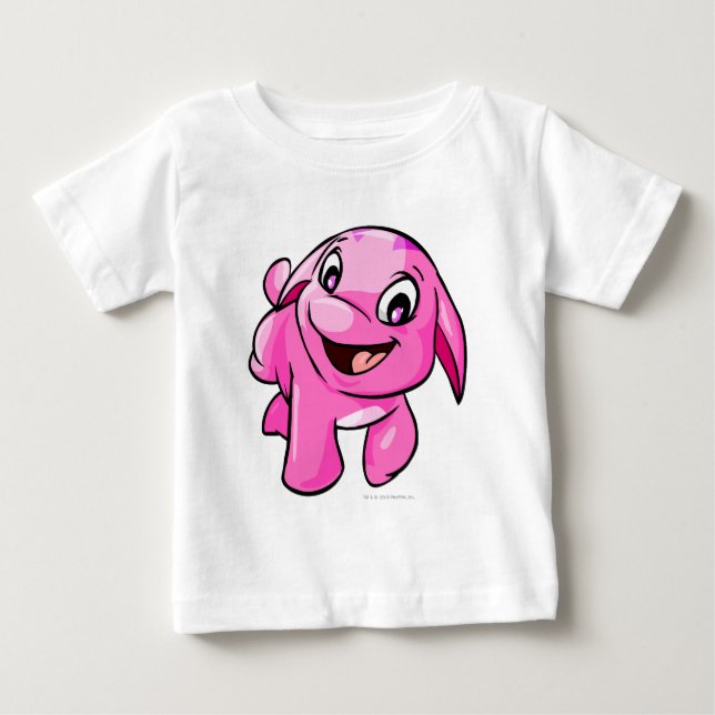 T-shirt Pour Bébé Rose (Devant)