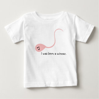 T-shirt pour bébé rose amusant