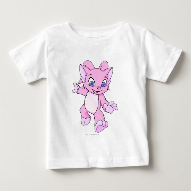 T-shirt Pour Bébé Rose d'Acara (Devant)