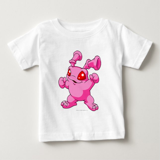 T-shirt Pour Bébé Rose de Grundo (Devant)