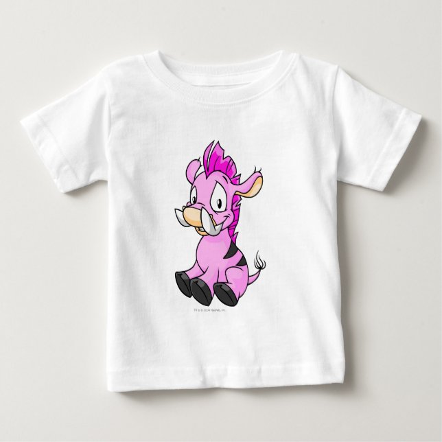 T-shirt Pour Bébé Rose de Moehog (Devant)