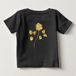 T-shirt Pour Bébé Rose d'or ( rose d'or )