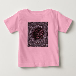 T-shirt Pour Bébé Rose Mandala