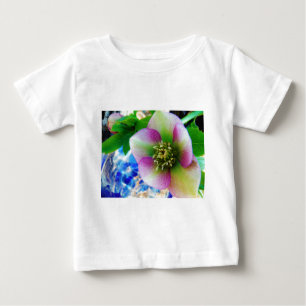 T-shirt Pour Bébé Rose rose carême bleu boule de verre