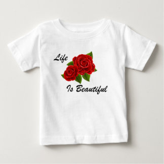 T-shirt Pour Bébé Rose Rouge Blanc