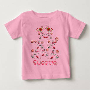 T-shirt Pour Bébé Rose Sweetie Cute Toddler à la mode