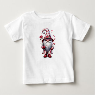 T-shirt Pour Bébé Roses & Hearts Gromes Saint-Valentin