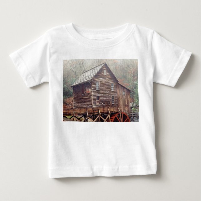 T-shirt Pour Bébé Roue (Devant)