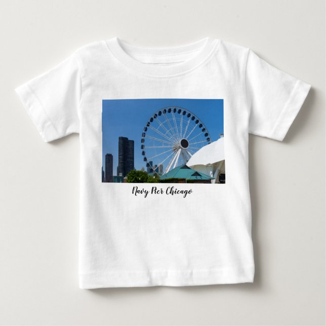 T-shirt Pour Bébé Roue de centenaire (Devant)