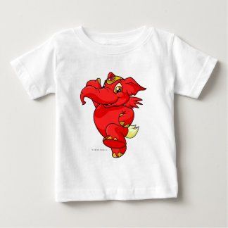 T-shirt Pour Bébé Rouge d'Elephante