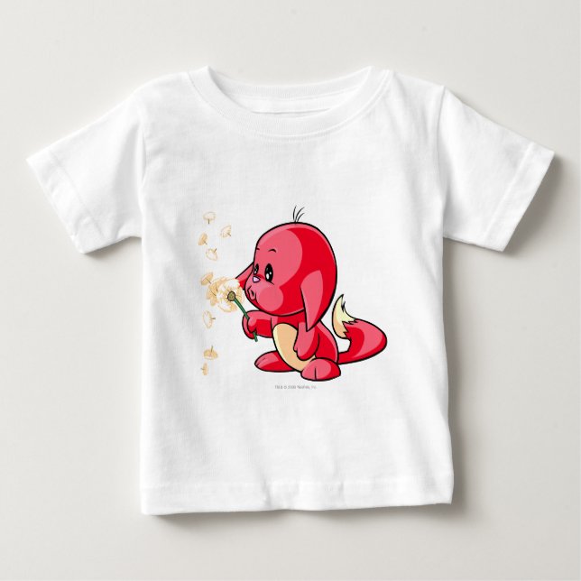 T-shirt Pour Bébé Rouge Kacheek (Devant)