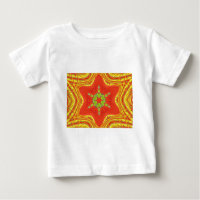 Rouge or vert Mandala Art Imprimer