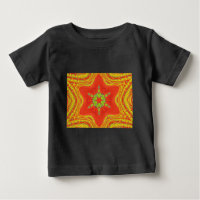 Rouge or vert Mandala Art Imprimer