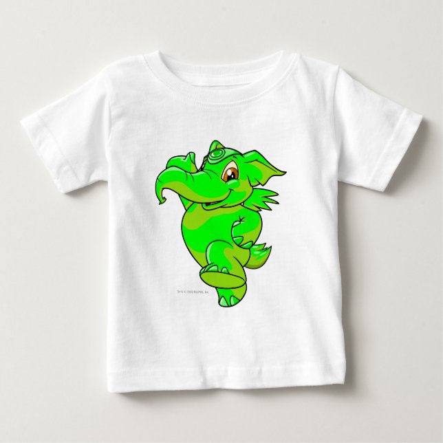 T-shirt Pour Bébé Rougeoyer d'Elephante (Devant)