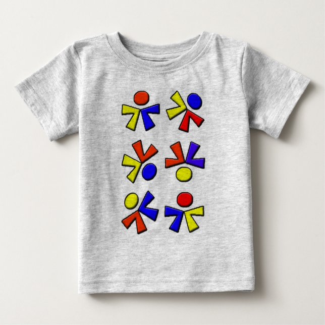 T-shirt Pour Bébé Roulette (Devant)