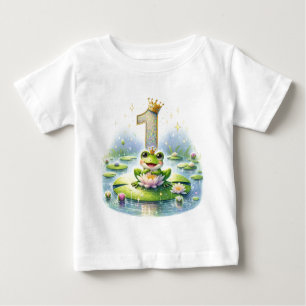 T-shirt Pour Bébé Royal Pond Party : Un premier anniversaire