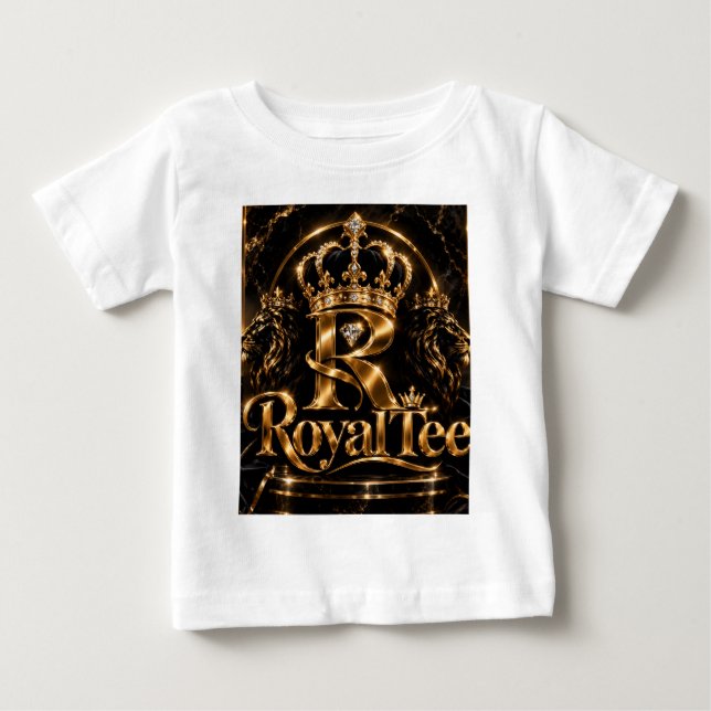 T-shirt Pour Bébé RoyalTee (Devant)