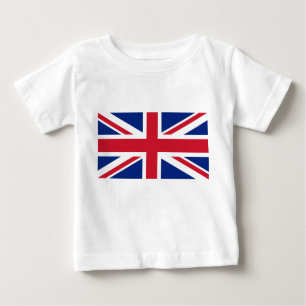 T-shirt Pour Bébé Royaume-Uni (British Flag) (Union Jack) (Royaume-U