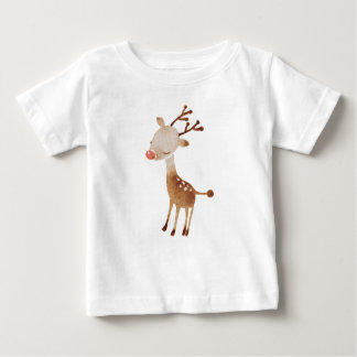 T-shirt Pour Bébé Rudolf (Rudolph) le renne