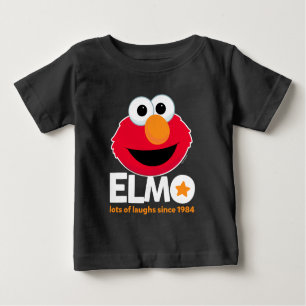 T-shirt Pour Bébé Rue Sésame Elmo Beaucoup de rires depuis 1984